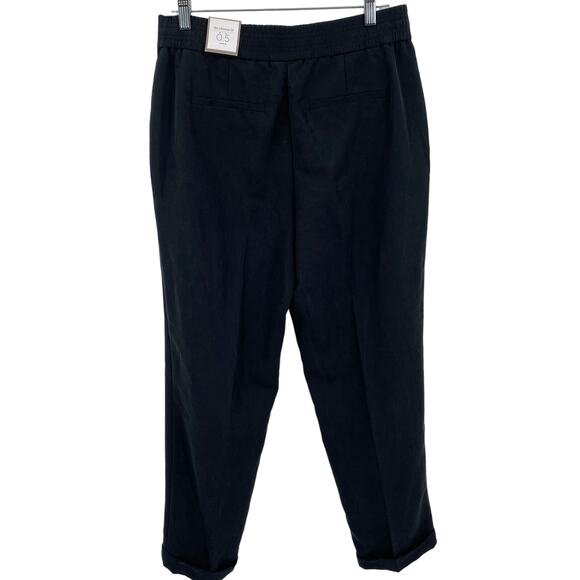 Chico’s Women's Black The Ultimate Fit Tencel Cuffed Ankle Pants NWT Size 0.5 - Picture 2 of 7